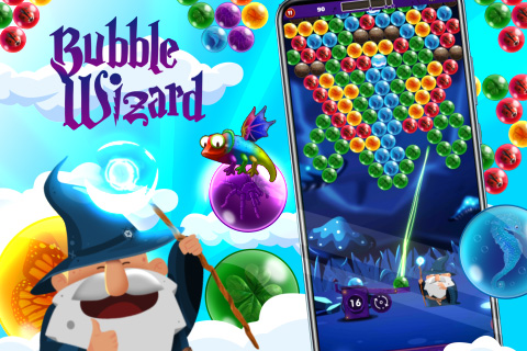 Bubble Wizard game